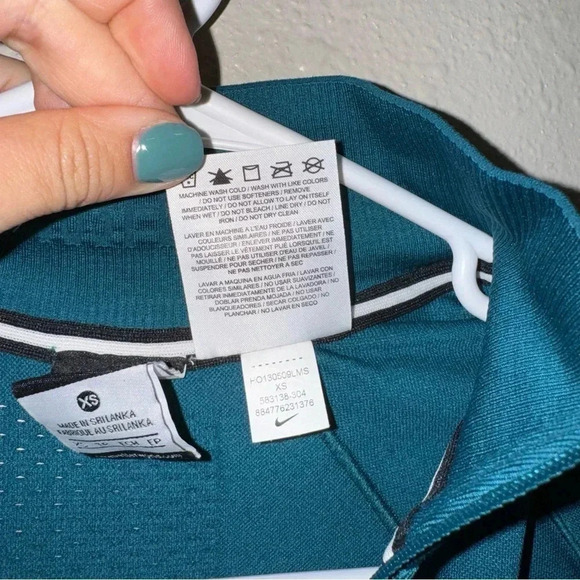 Nike Longsleeve Running Compression Half Zip XS - Picture 7 of 8